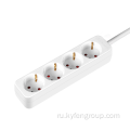 4-Outlets Germany Power Strip